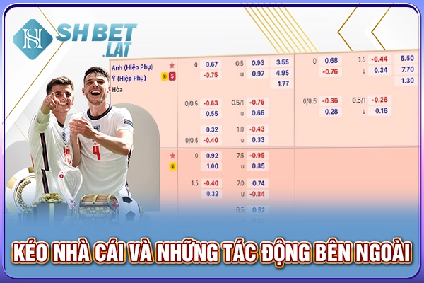 Kéo nhà cái bóng đá và những tác động bên ngoài